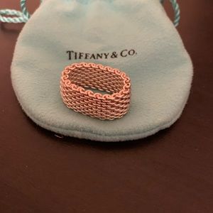 Tiffany mesh ring
